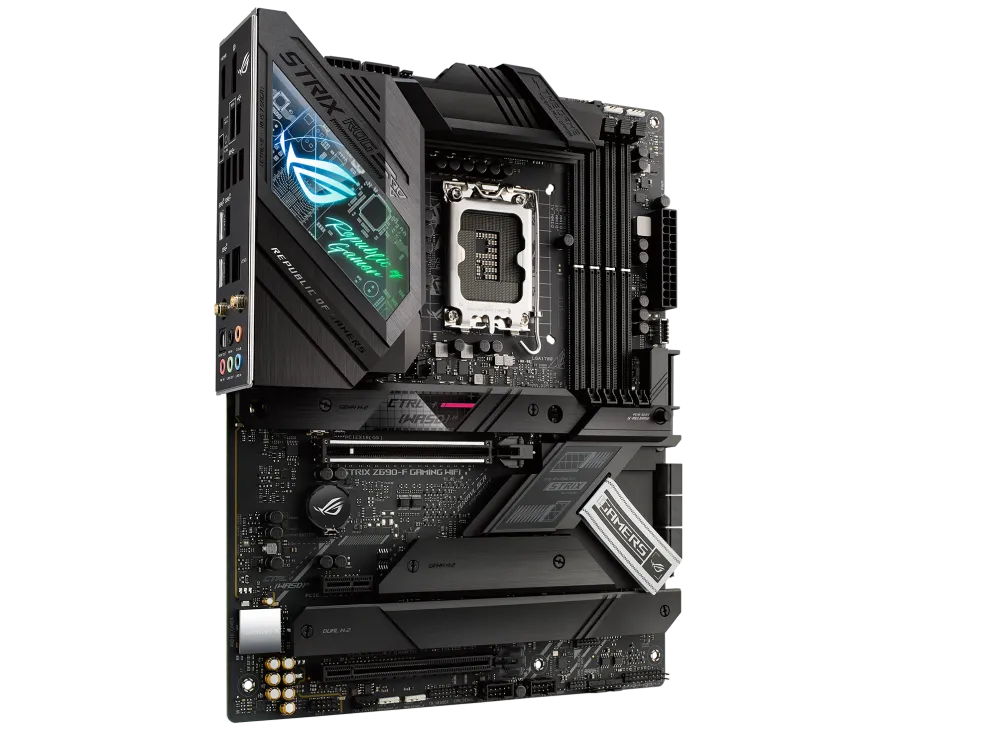 طراحی مدار تغذیه مادربرد ROG STRIX Z690-F